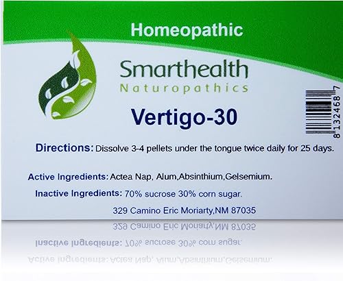 Miniatura 2 de Vértigo-30. Mareos, pérdida de equilibrio, equilibrio del oído interno. Fórmula homeopática.