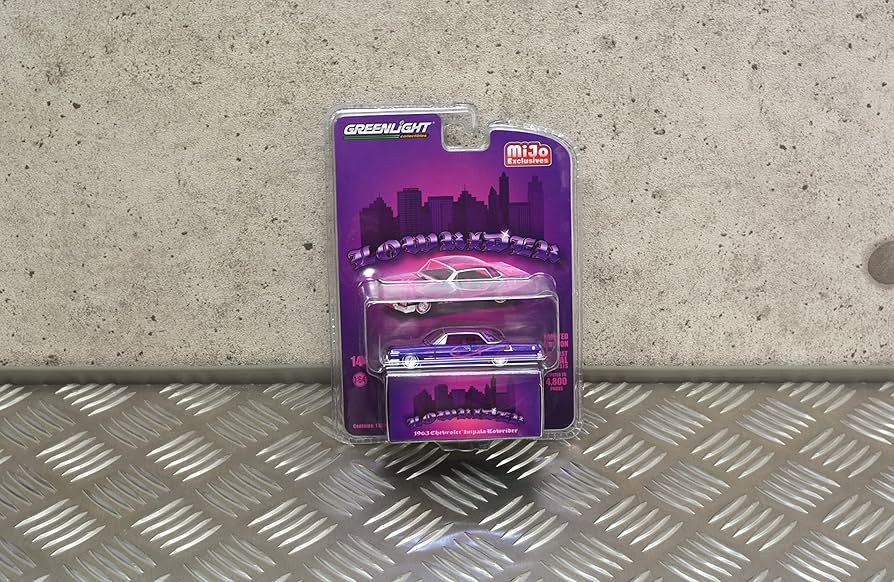 Amazon | Green Light 1:64 Greenlight MIJO Lowriders 1963 Chevy