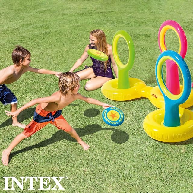 Foto 3 de 7 de Intex Juego hinchable discos voladores Talla M, 57510