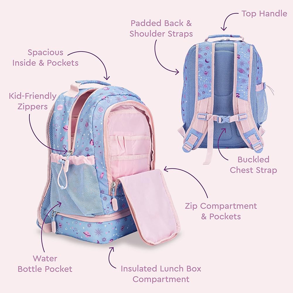 【新品】Bentgo 虹＆蝶々・子供用バックパック 楽天市場】Bentgo ベントゴー キッズバックパック [レインボーと