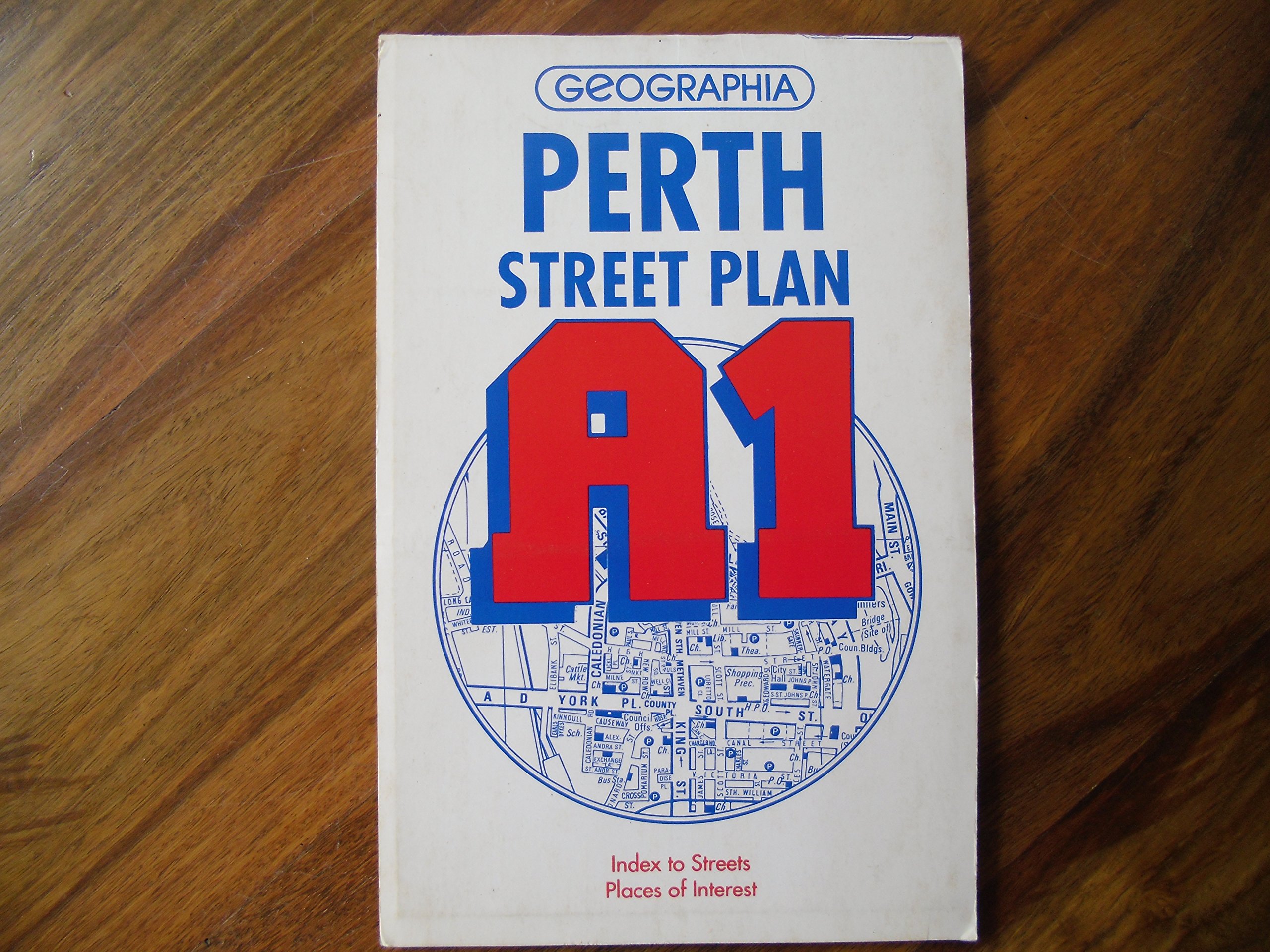 Perth Street Plan (Street map & city plan)