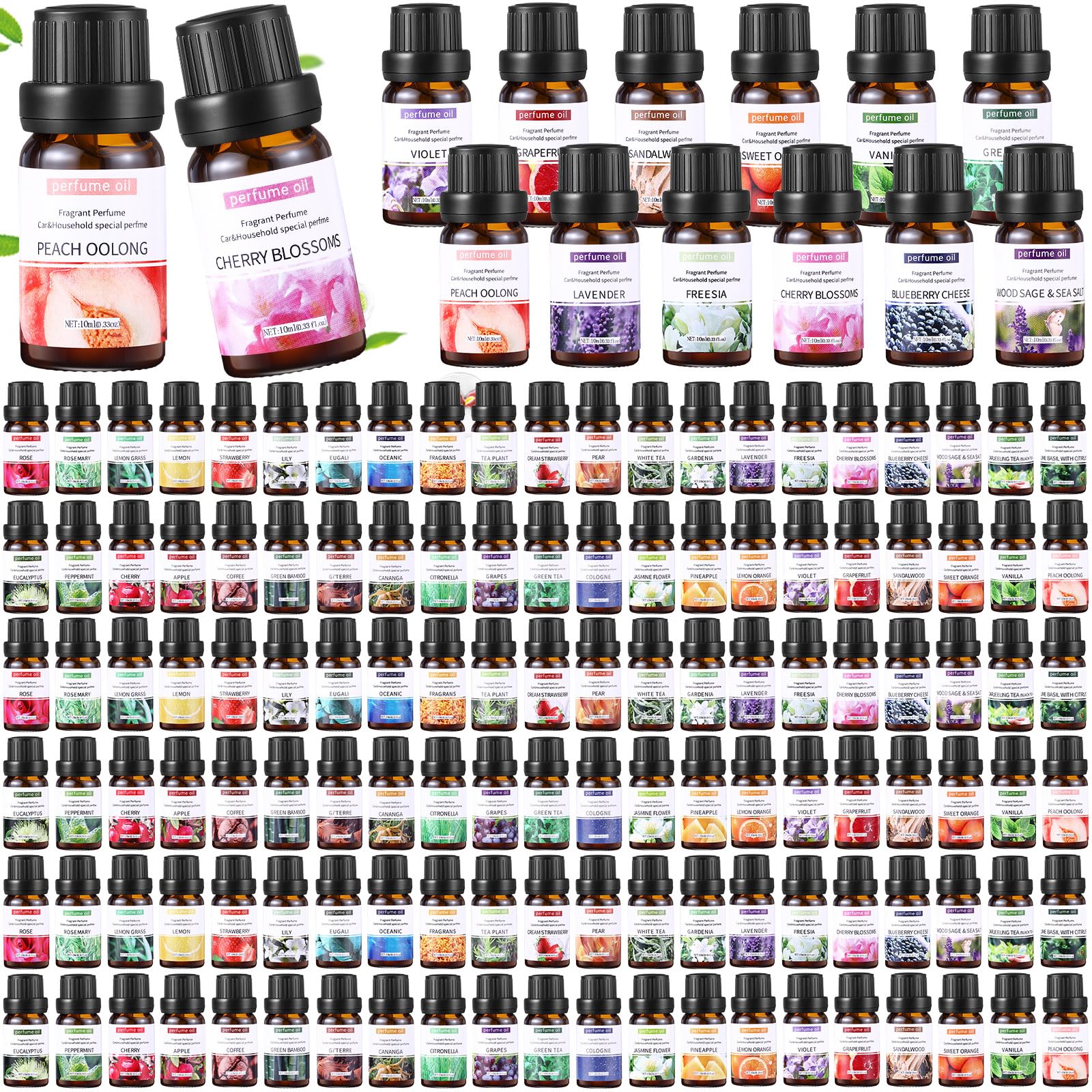 Amazon.com: Dansib 84 Pcs Essential Oils Set for Diffuser