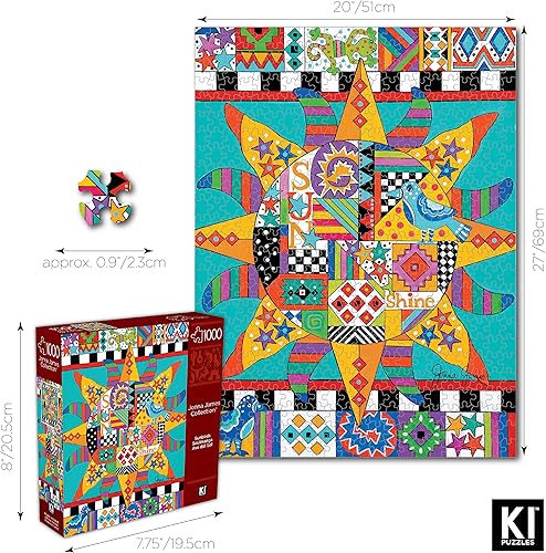 Miniatura 3 de Rompecabezas de 1000 piezas para adultos Jonna James Sunbirds de 27 x 20 KI Puzzles
