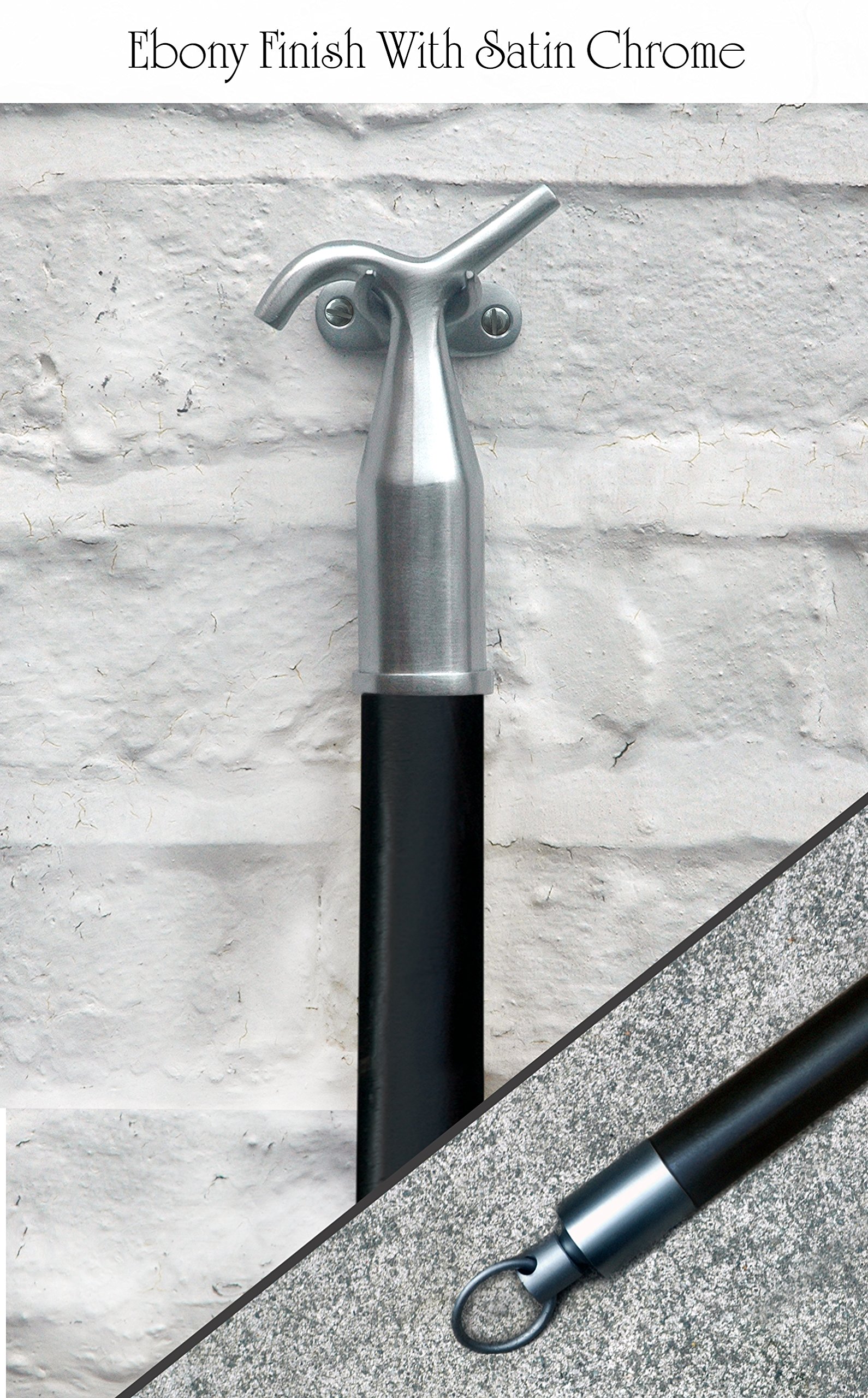 Sash window Pole Hook, for opening Sash, Attic & Loft Hatch, blinds Skylight, Fanlight. Compatible with VELUX® Roof Windows