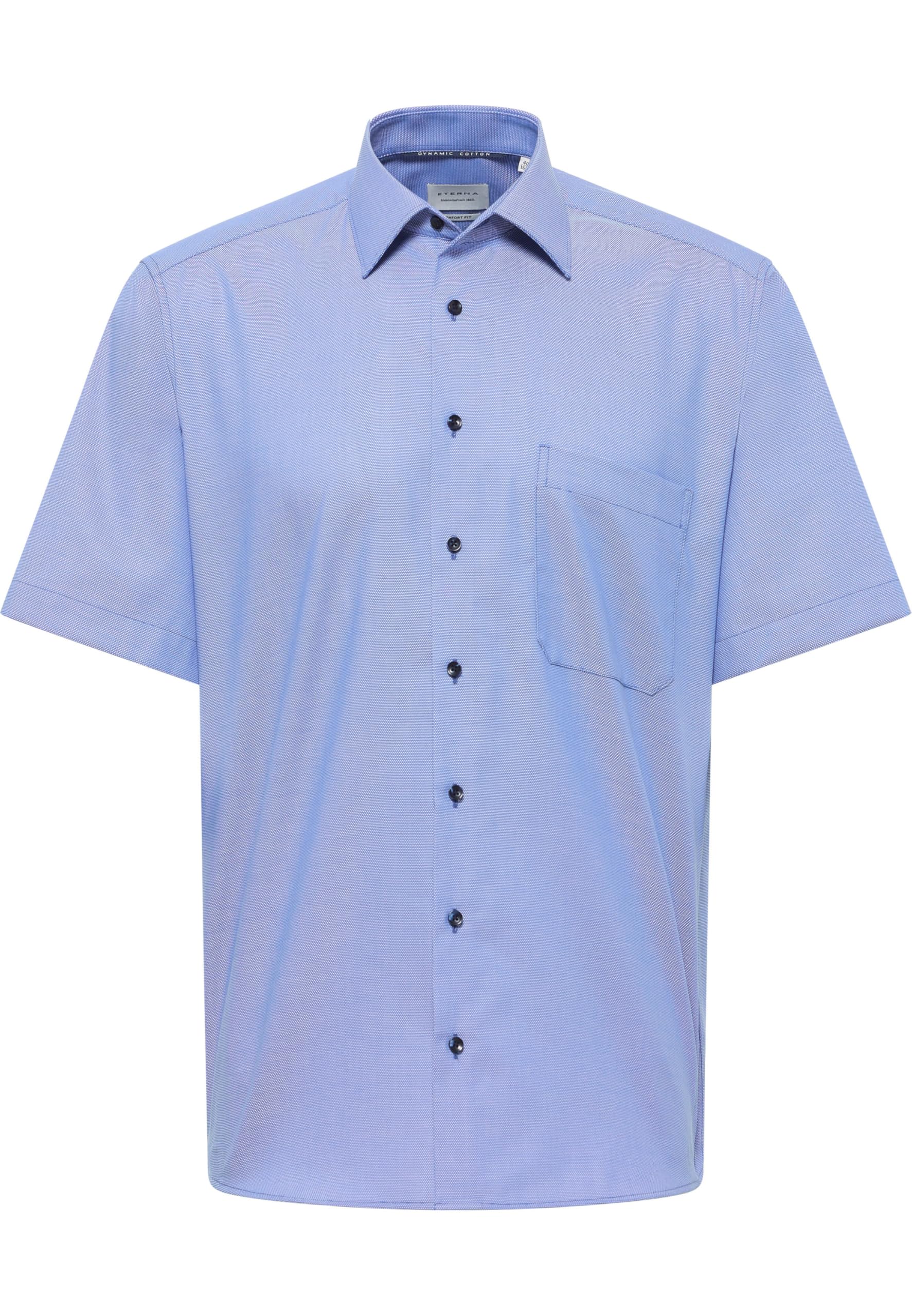 ETERNA Male Hemd strukturiert Comfort FIT