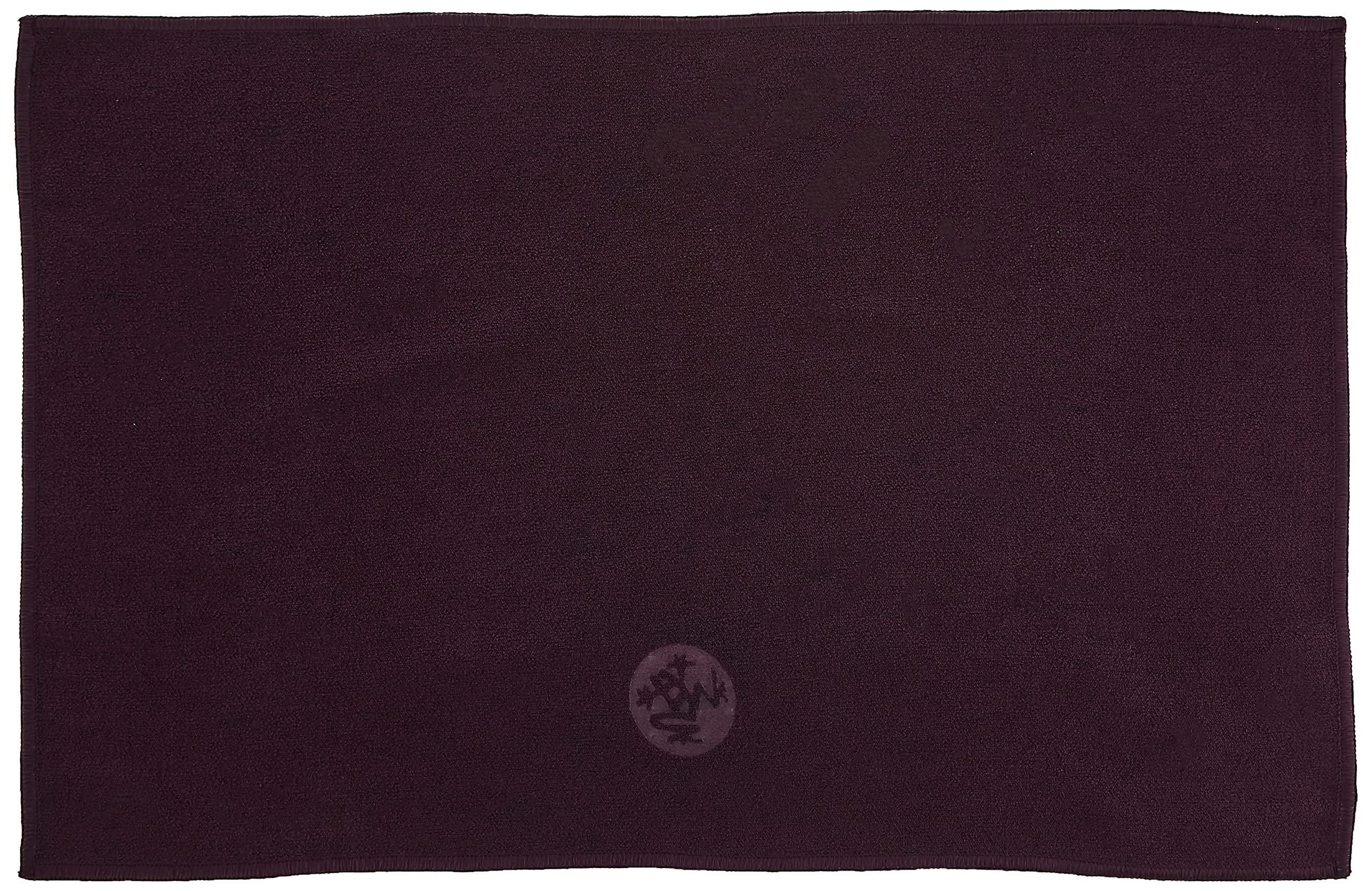 Manduka Yogitoes - Asciugamano da yoga per tappetino, antiscivolo e ad asciugatura rapida, per hot yoga, con fondo in gomma, sottile e leggero, 40,6 cm