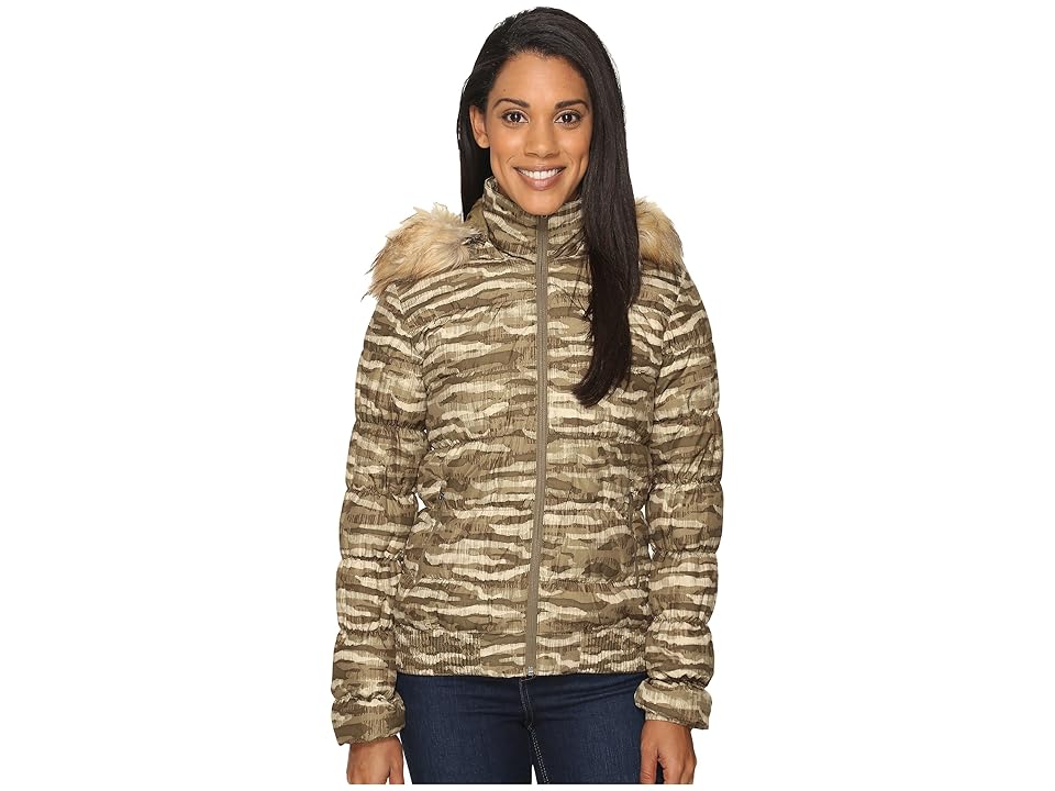 

Merrell Silversun Featherless Puffer 2.0 (Gothic Olive Print) Women's Coat