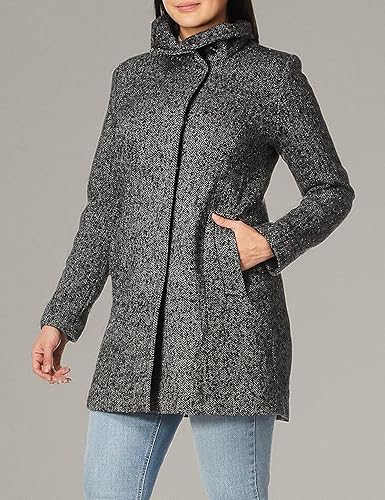 Miniatura 2 de Cole Haan Abrigo de hombro caído mezcla de alpaca para mujer