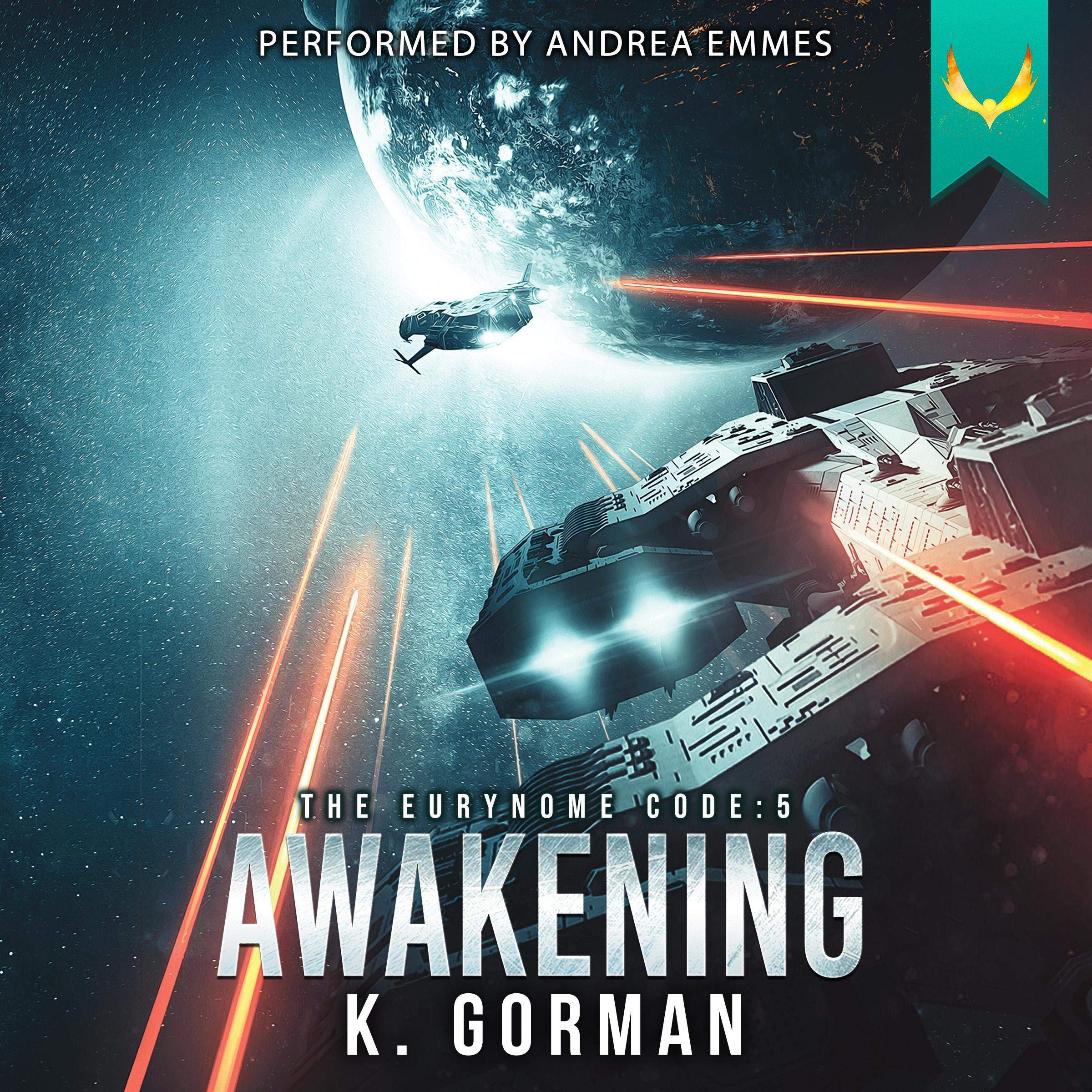 Cover art for Awakening: The Eurynome Code, Book 5