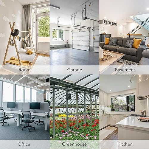 Miniatura 7 de BN-LINK Termómetro higrómetro Bluetooth, monitores de humedad de temperatura interior, medidor digital de humedad con control de aplicación para el