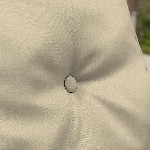 Miniatura 10 de Arden Selections Cojín clásico de felpa para silla de comedor, 20 x 21 pulgadas, repelente al agua, resistente a la decoloración, cojín copetudo