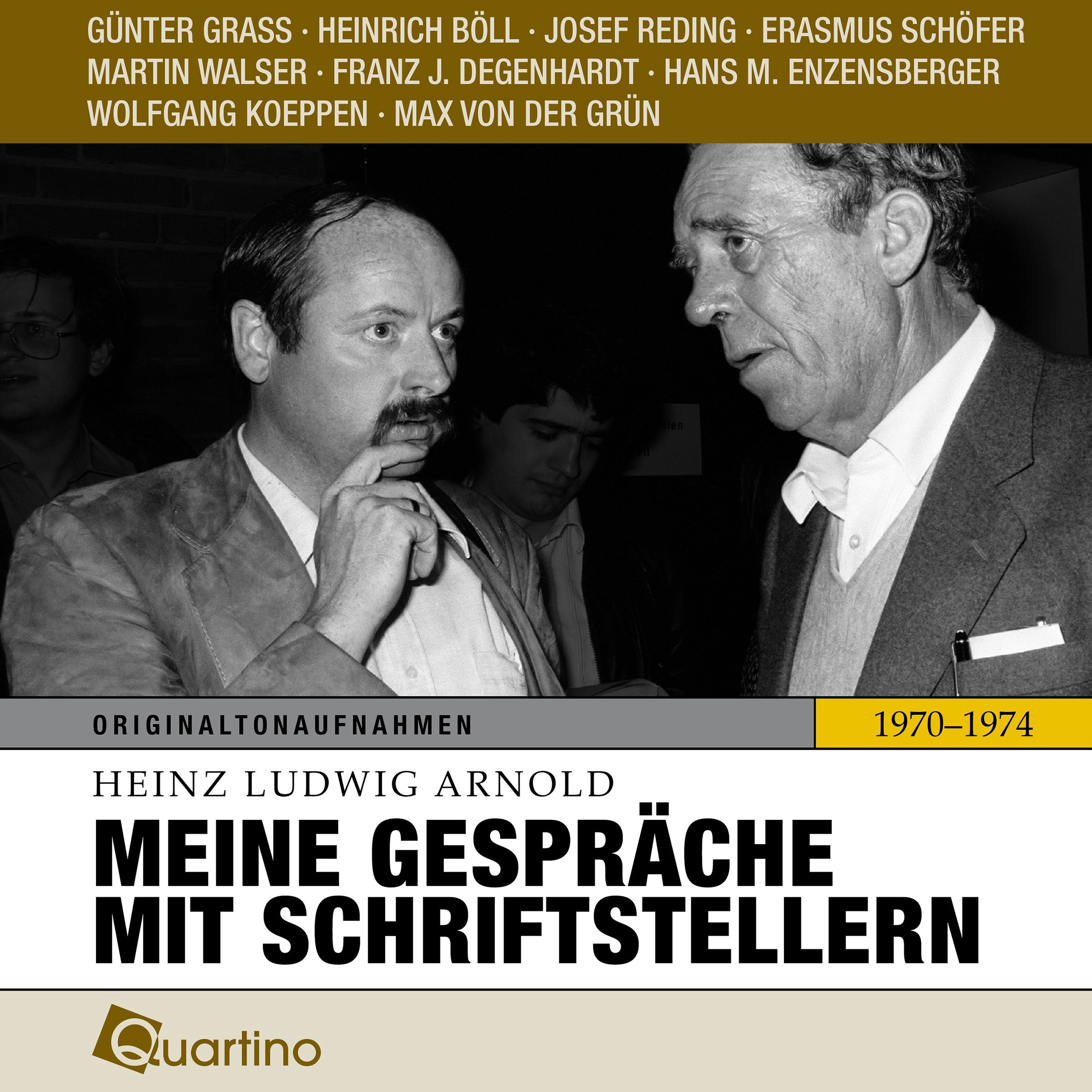Meine Gespräche mit Schriftstellern 1970–1974
