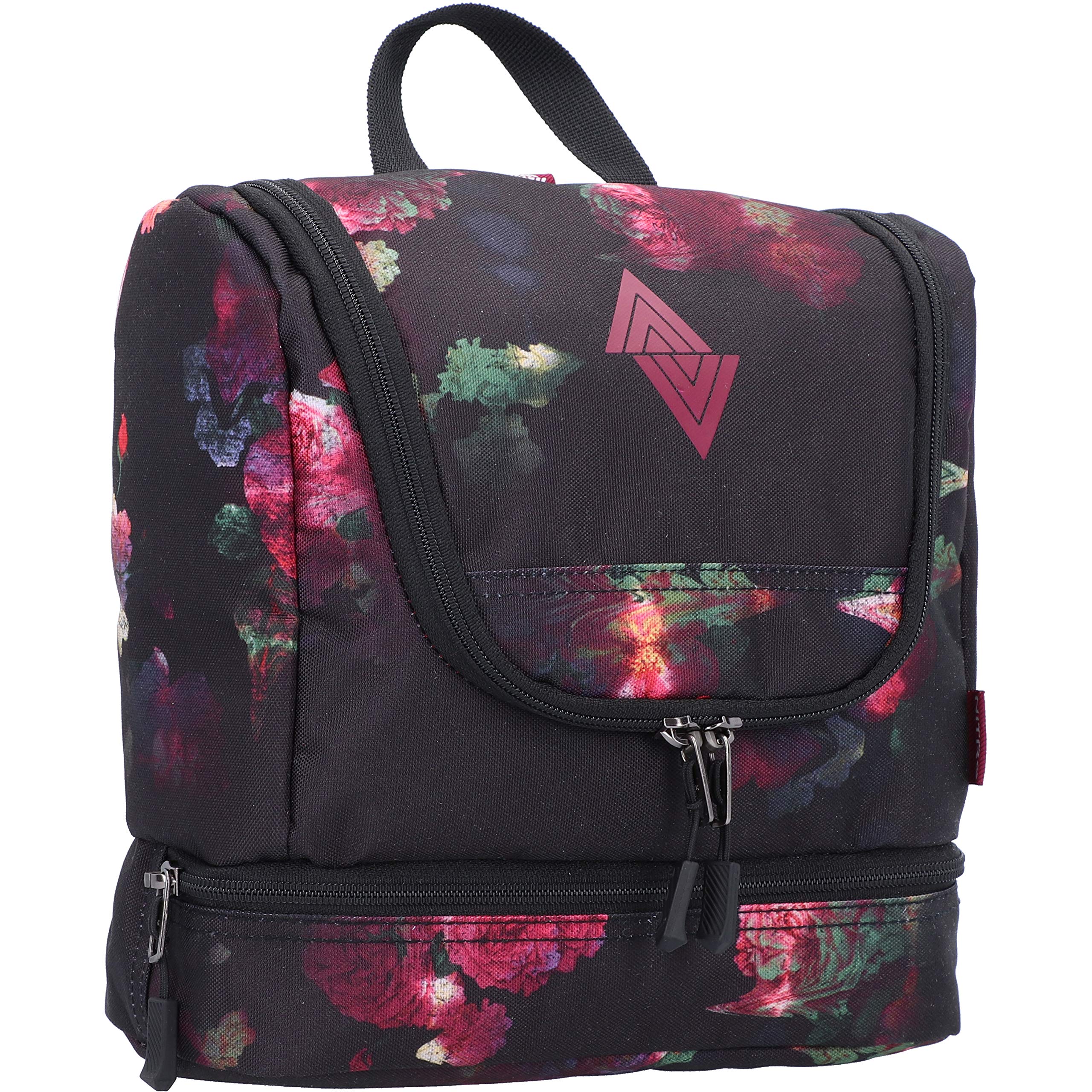 Nitro TRAVEL KIT Kulturbeutel, Black Rose, 25x24x11cm