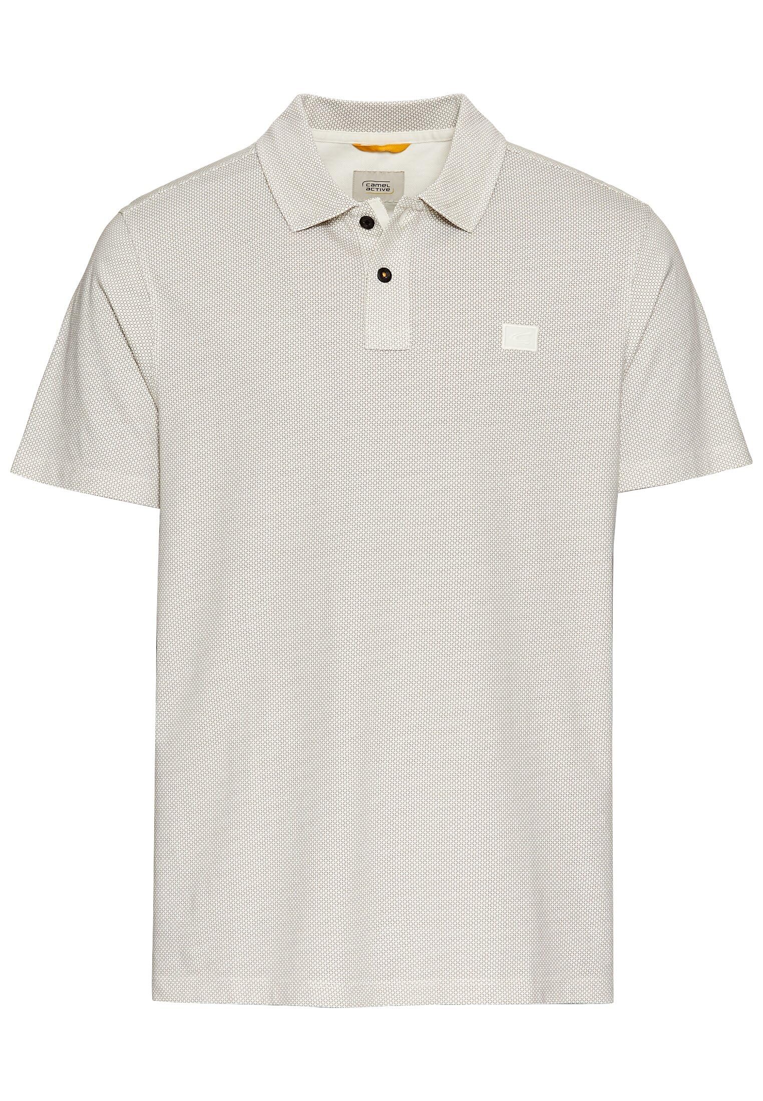 Camel Active Men's Beige Polo Shirt, L