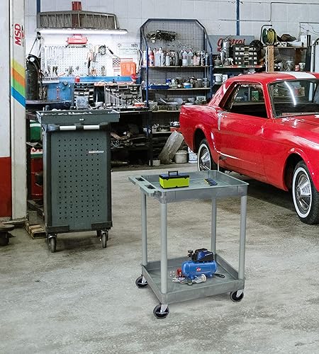 Miniatura 2 de LUXOR STC11-G - Carrito de bañera - Dos estantes