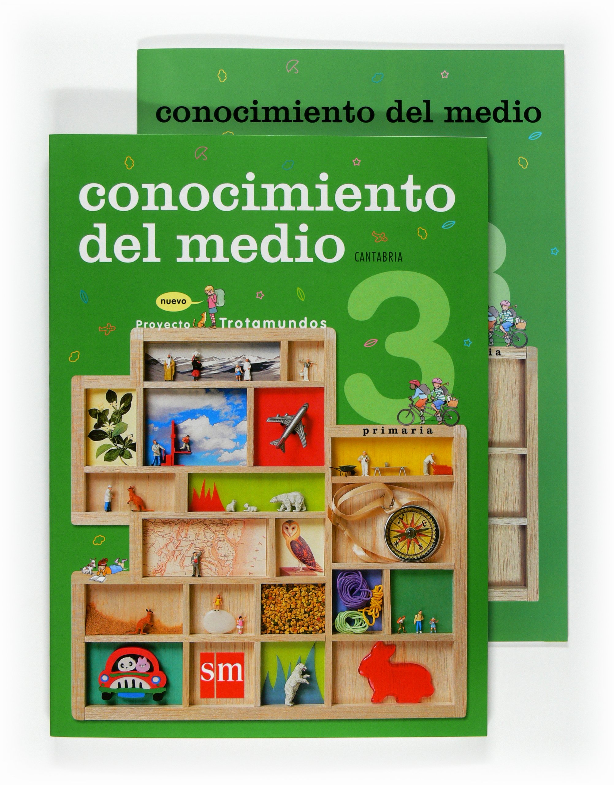 Conocimiento del medio. 3 Primaria. Nuevo proyecto Trotamundos. Cantabria - 9788467523140
