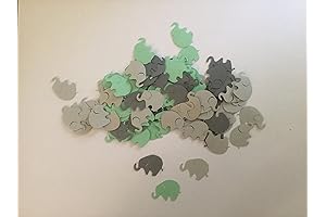 Adorable Elephant Confetti for an Unforgettable Celebration