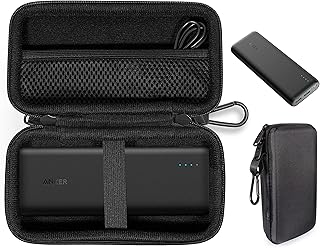 Alltravel Universal Power Bank Case for Anker 20100mAh, 20000mAh QC, RAVPower 26800mAh, 22000mAh, 2000mAh; EC Technology 22400mAh, and Poweradd Pilot X7 20000mAh