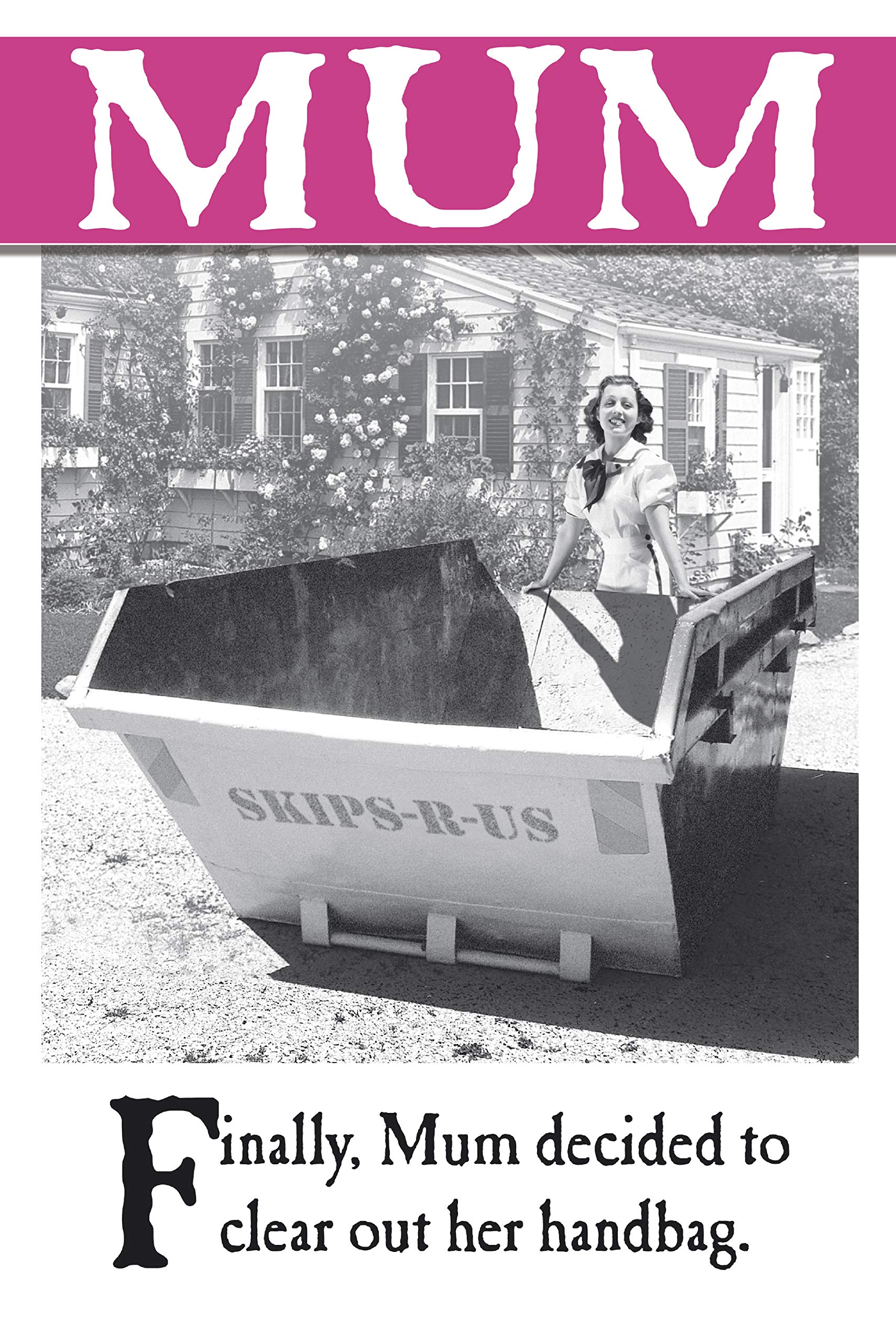Skip, Mum, Greetings Card, 159x235mm