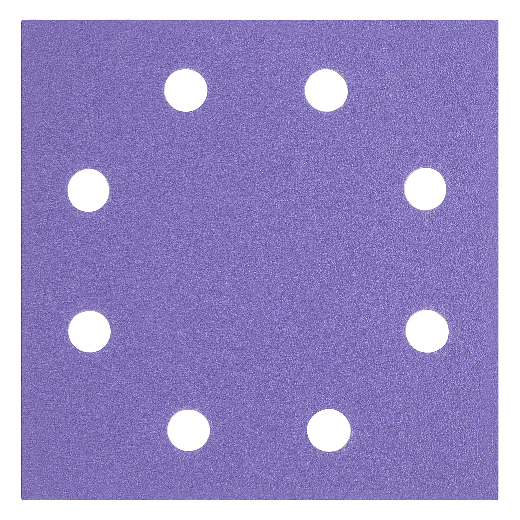 Trend 115 x 115 mm Quarter Sheet Sanding Pads, 150 Grit, 10 Pack, Film Abrasive with Hook and Loop Backing for Fine Finishing, AB/QTR/150A