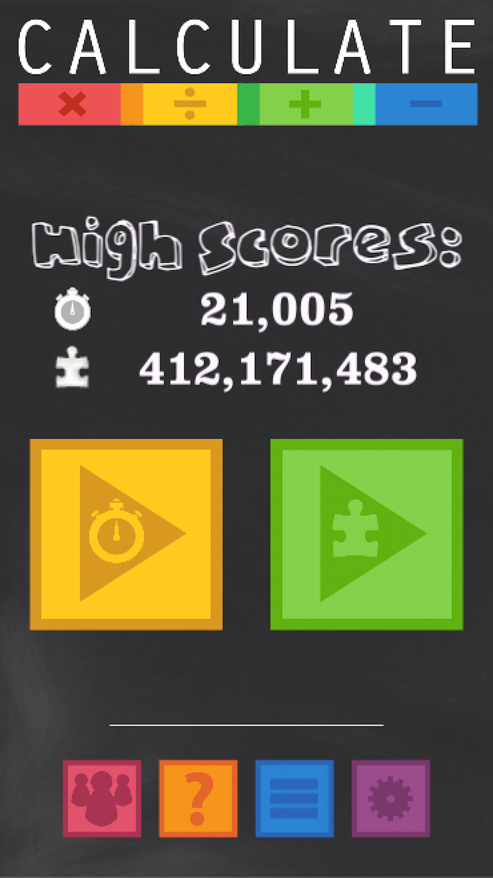 Calculate Game App on Amazon Appstore