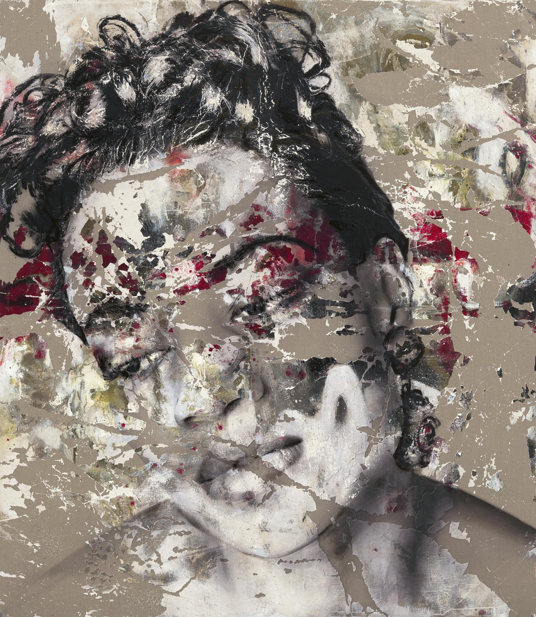 Lita Cabellut Unfolding Density /anglais