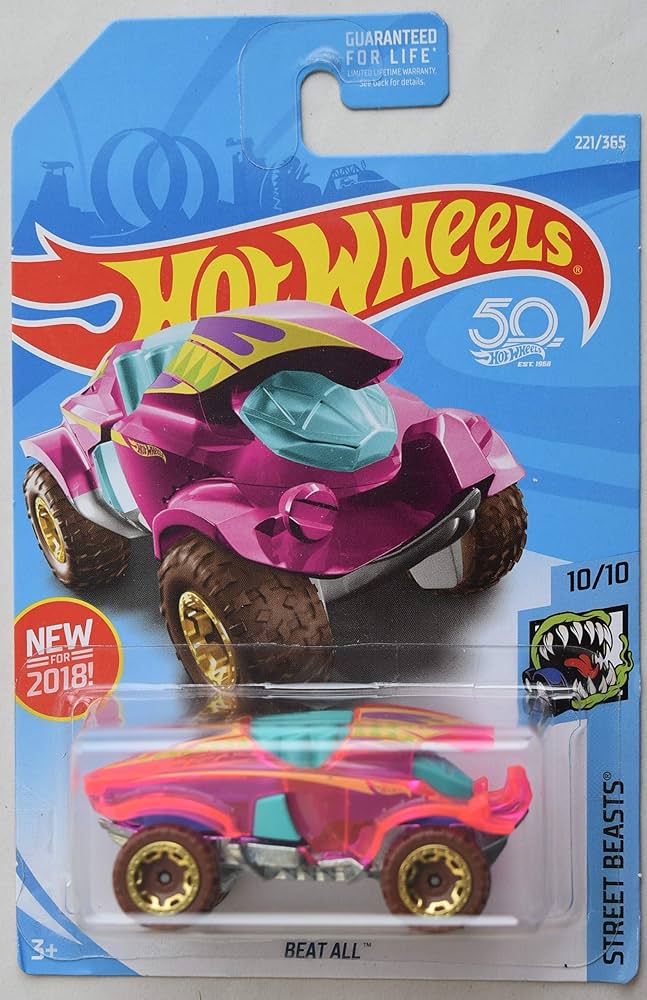 ホットウィール　51周年 Amazon | Hot Wheels 1:64スケール ストリートビースト10/10