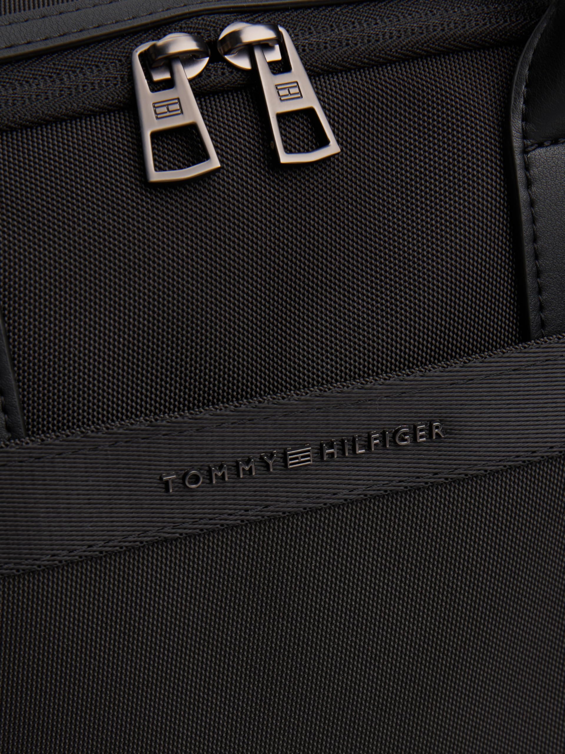 Tommy Hilfiger Sac pour Ordinateur Portable Homme Nylon Travel Noir