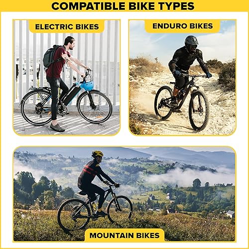 Miniatura 8 de Ultraverse Tubo interior de bicicleta para neumático de bicicleta de 27.5 x 1.751.952.102.125 pulgadas con válvula Schrader - Tubos de goma para