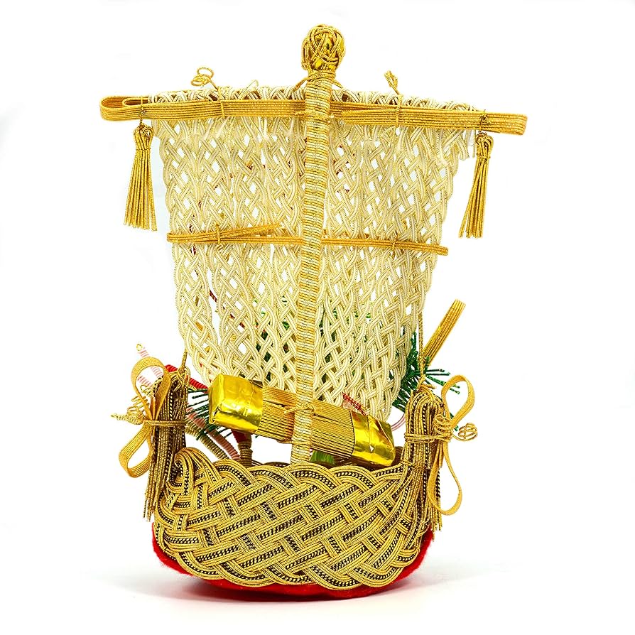 Amazon.co.jp: アート水引ボート置物工作キット宝船結納飾り水引