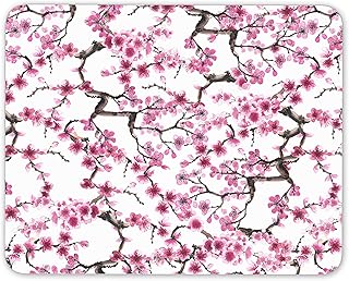 Pretty Cherry Blossom - Alfombrilla de ratón para niñas, Color Rosa