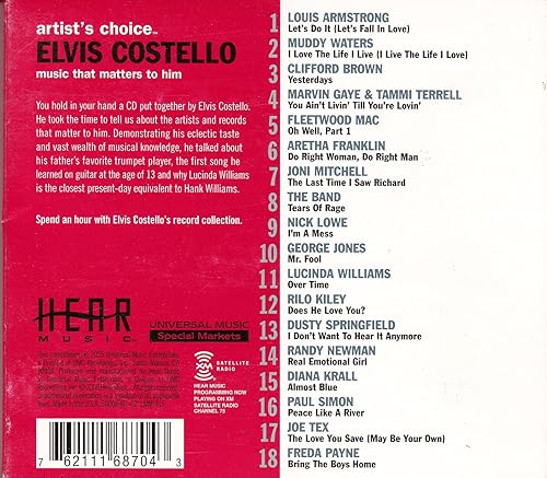 Miniatura 2 de Artist's Choice Elvis Costello