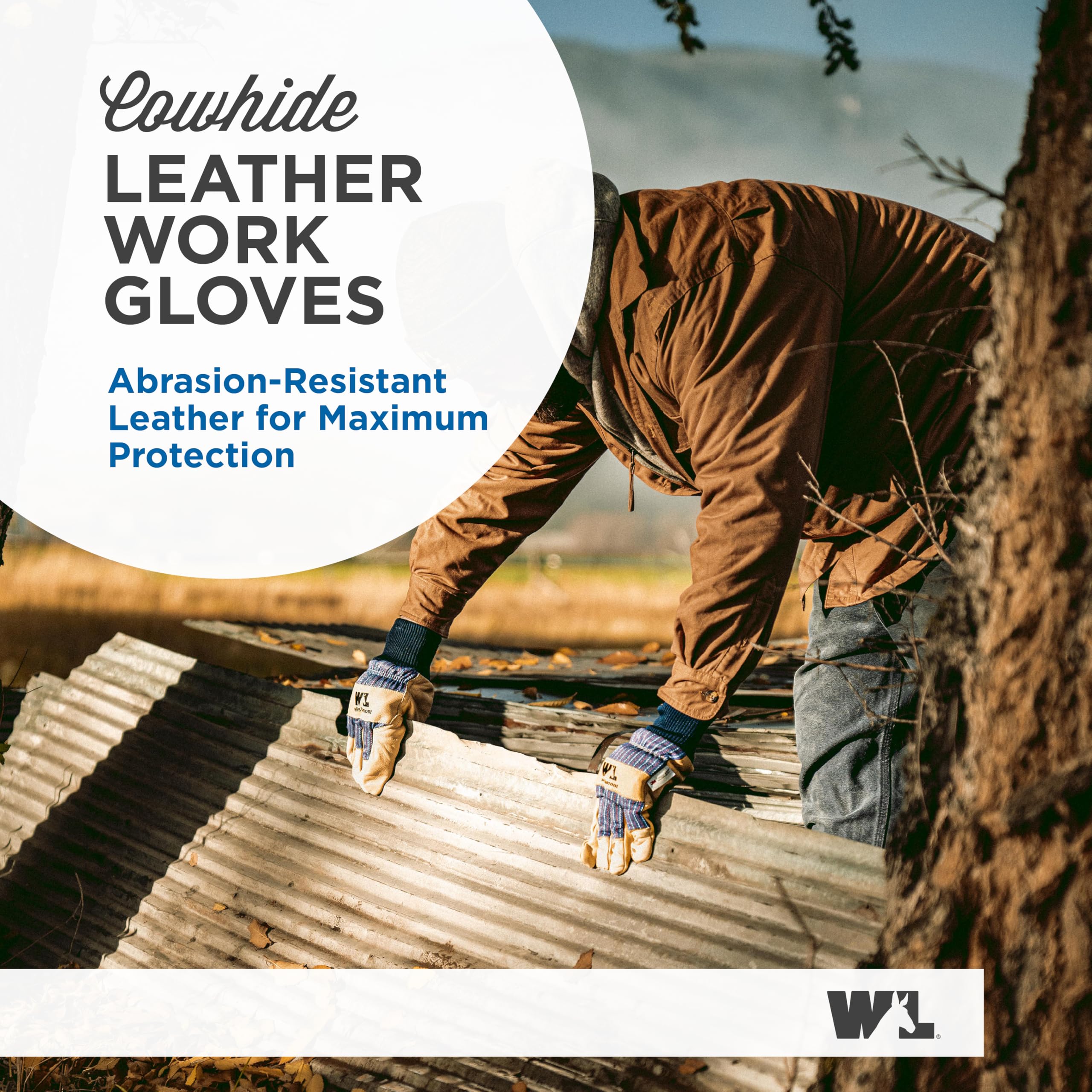 Wells Lamont 5127 x s con aislamiento grano piel de cerdo palma de cuero guantes de trabajo