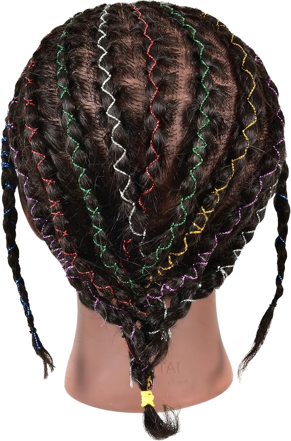 FUTAI Kinky Curly Mannequin Head 100% Human Hair Manikin Doll Style Head for African American Braiding Styling Updos Practice Cosmetology Barber Training Display with Stand