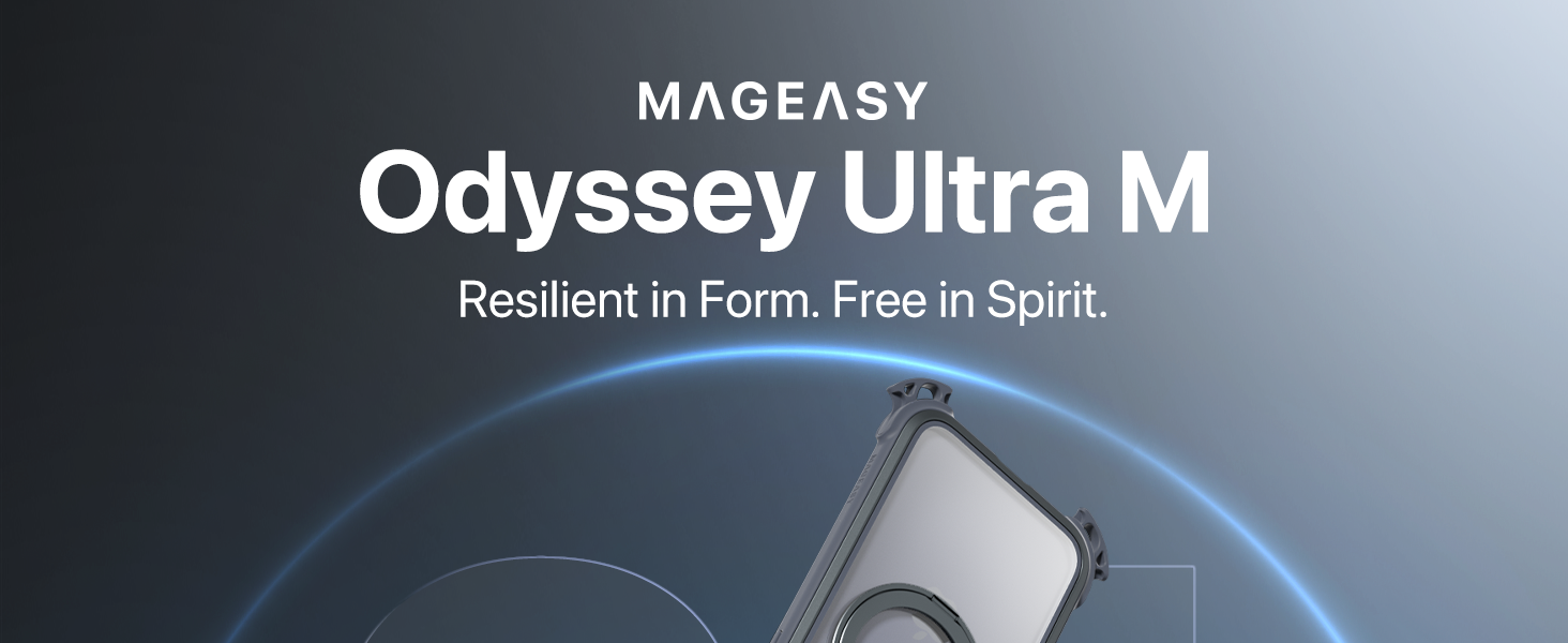 Amazon.com: MAGEASY Odyssey Ultra MagSafe 360° Magnetic Stand