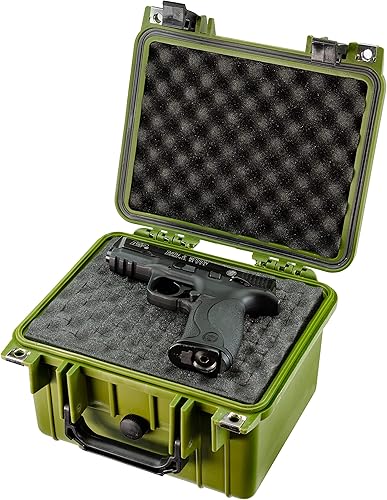 Miniatura 2 de Eylar Estuche pequeño de 10.62 pulgadas de profundidad resistente al agua con estándares de espuma TSA