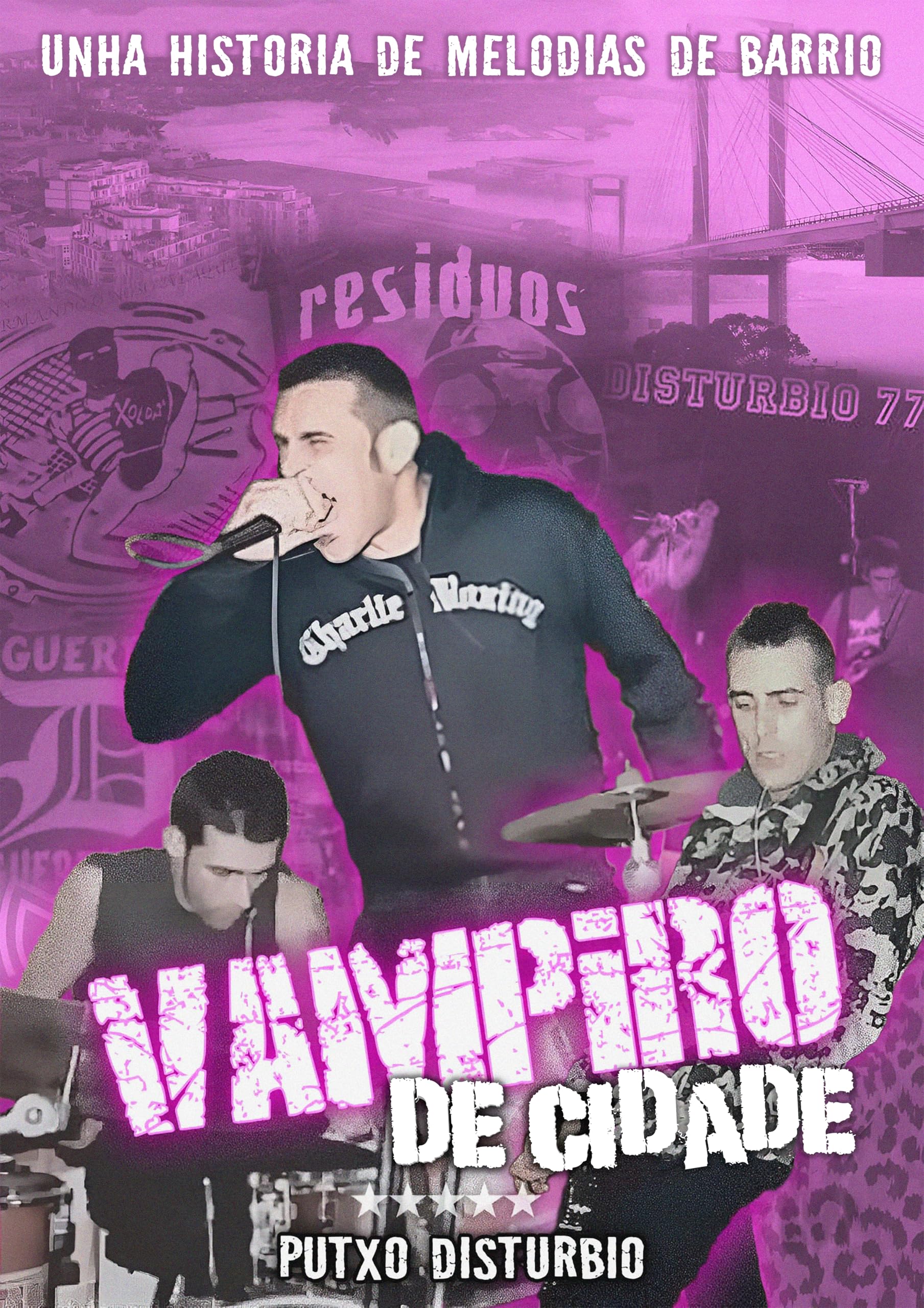 Livre Vampiro De Cidade en galicien roman Unha Historia de Melodías de Barrio