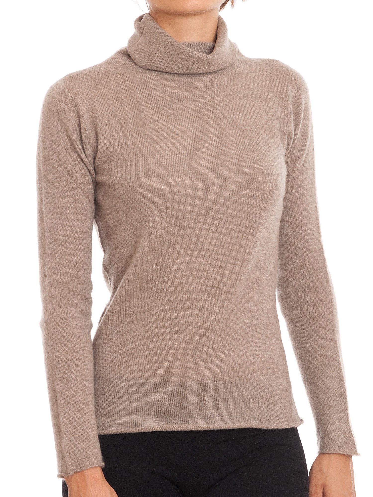 DALLE PIANE CASHMERE Maglione Donna 100% Cashmere | Maglione caldo e morbido per autunno e inverno, elegante da regalare per lei e per lui, autentico lusso Made in Italy