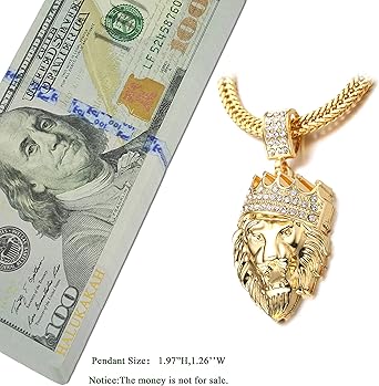 Halukakah Kings Landing Gouden Ketting voor Mannen 18k Echt Goud