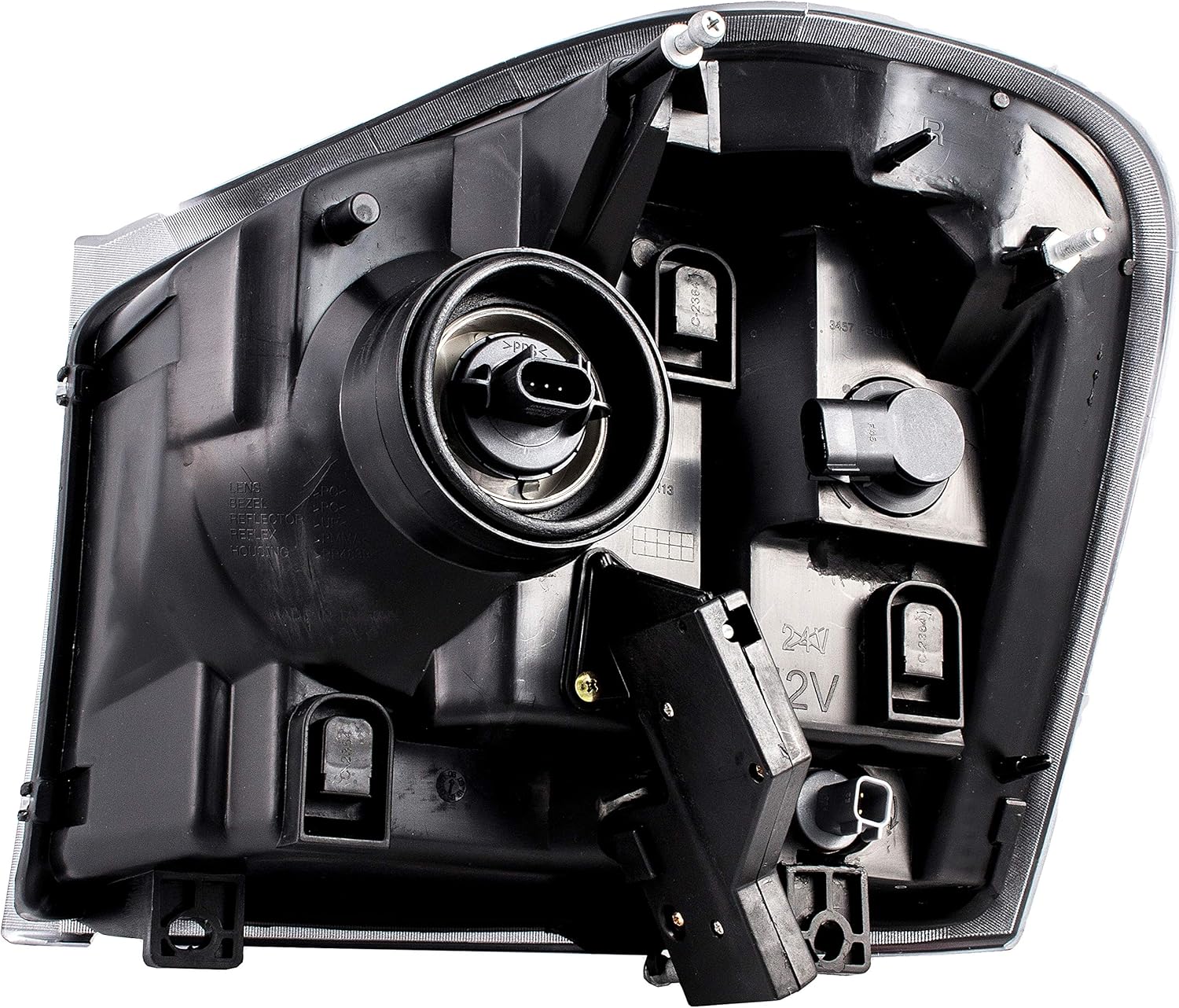 Dorman 1591058 Passenger Side Headlight Assembly Compatible with Select Dodge Models