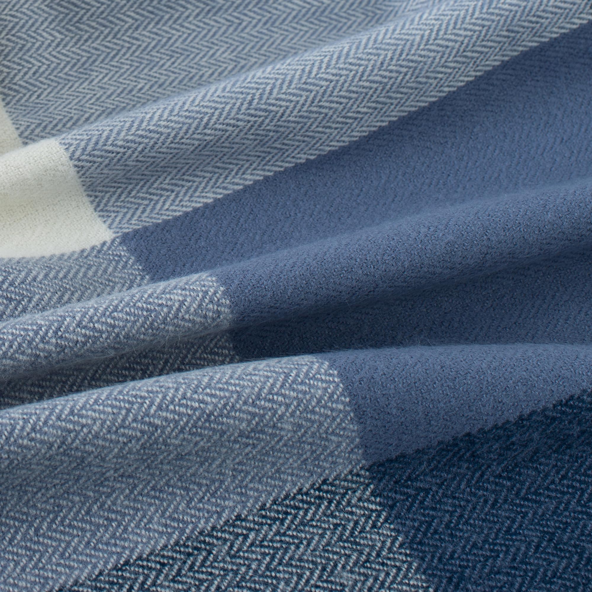 GINAMUSE Überwurfdecke Für Couch – 152,4 X 203,2 Cm, Superweich, Mit Quasten, Hahnentrittmuster, Ganzjährig Nutzbar (Grün)