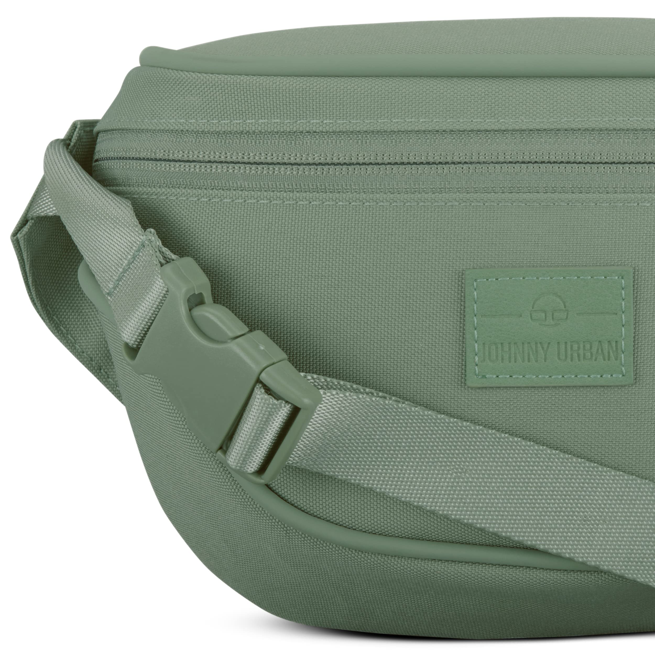 JOHNNY URBAN Sac Banane Femme & Homme - Ben - Sac Ville pour Festivals, Sports & Voyage - Sacoche Ceinture Tendance Porté Croisé - Petit Sac - Imperméable