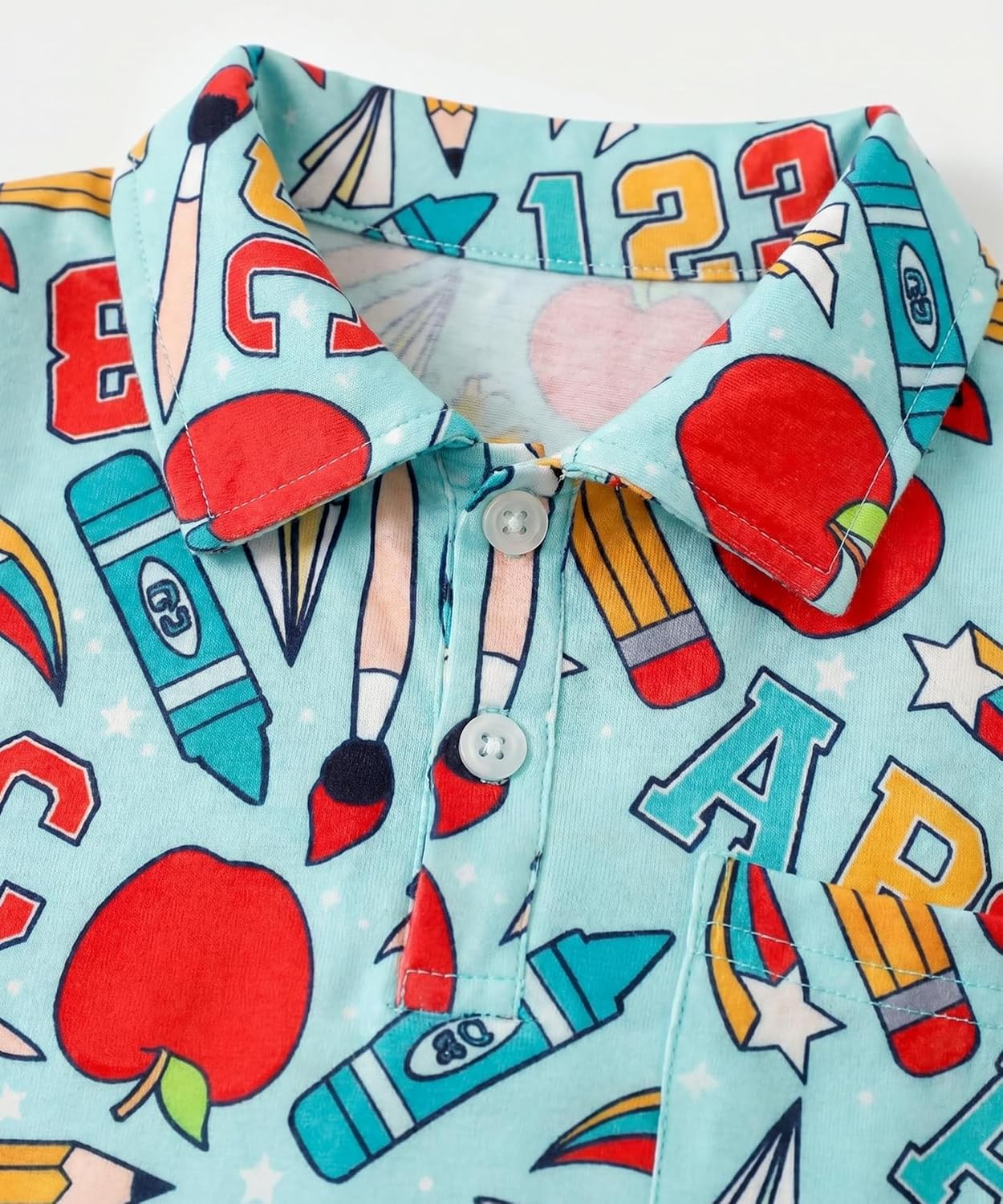 Unique Baby Boys 2 Piece Polo Shirt and Shorts Set Short Sleeve Collared Top Coordinating Shorts Toddler Little Kids