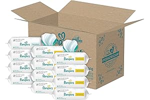Pampers Sensitive Pop Top Baby Wipes