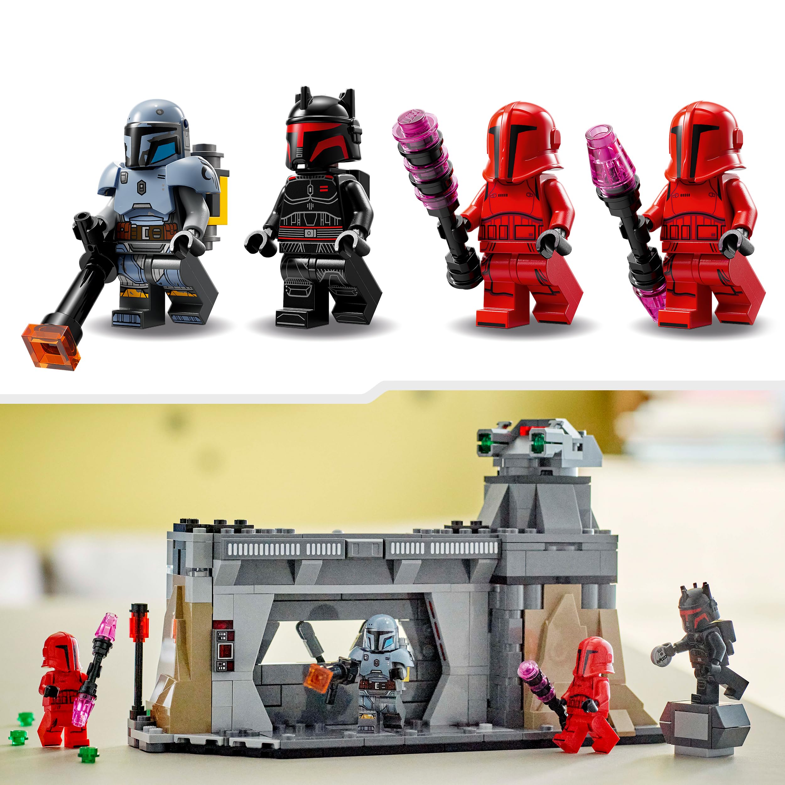 LEGO Star Wars Battle Between Paz Vizsla and Moff Gideon Set