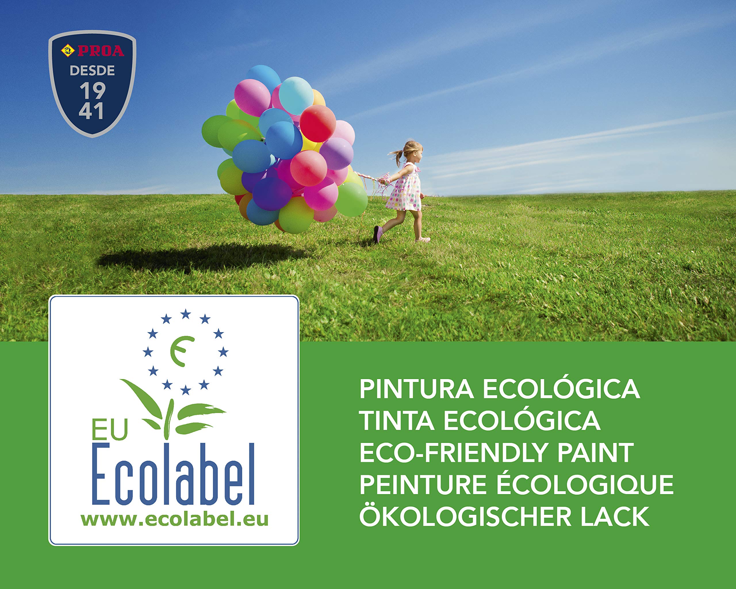 PROA Pittura interna ecologica MANDRA. 15 L.