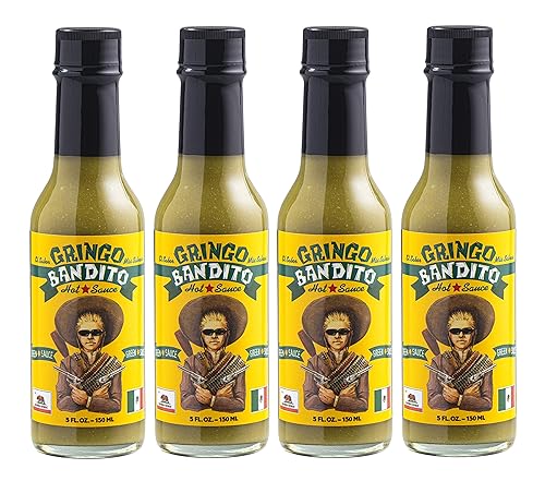 Gringo Bandito Salsa picante, 5 onzas (Paquete de 4)