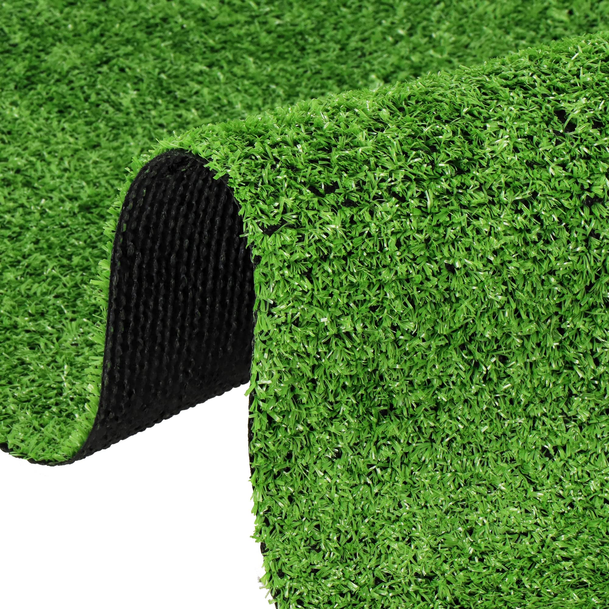 SPRINGOS Erba Sintetica 1x3 m Tappeto per Giardino Balcone Terrazzo Verde Resistente ai UV Facile da Pulire Tappeto Esterno per Decorazione e Pavimentazione - 3