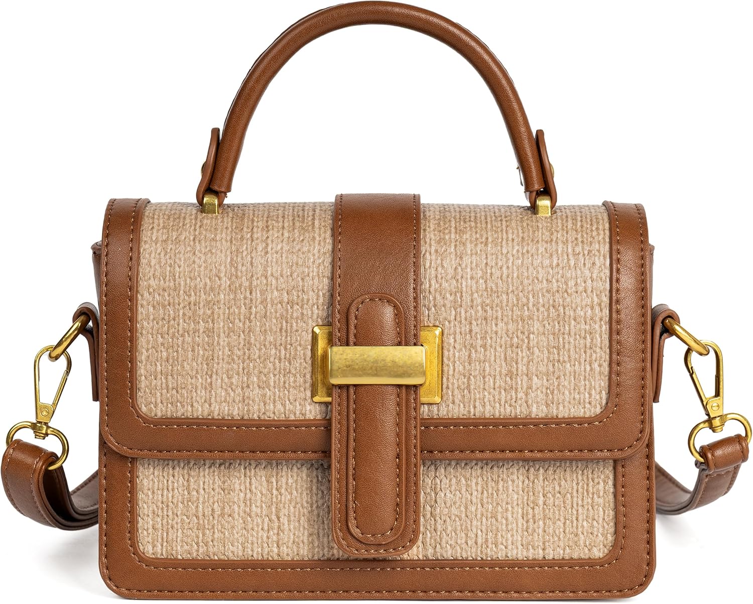 Joryin Crossbody Bag for Women. Top Handle Bag Small Purse Shoulder Handbag