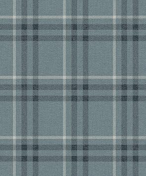 NextWall Calverlay Plaid Peel and Stick Wallpaper Light Blue